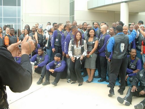 Potter's House and Dallas Texas Motorcyclist of Brotherhood (DTMOB) Annual Bike Blessing